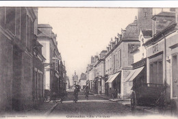 Châteaudun (28 Eure Et Loir) Rue D'Orléans - édit. Laussedat Carte Précurseur - Chateaudun