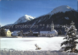 11871698 Bever Maloja Ortsansicht Kirche Bever - Autres & Non Classés