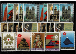 VATICANO ,5 Serie Complete MNH ,qualita Ottima - Nuovi