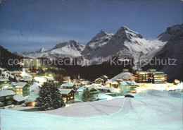 11871543 Inner Arosa Skispuren Ortsansicht Innerarosa - Autres & Non Classés