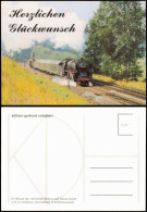 Dampflokomotive Baureihe 01 150 Auf Der Schiefen Ebene Bei Neuenmarkt 1980 - Eisenbahnen