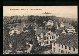 AK Königsfeld /Schwarzwald, Blick über Die Dächer Des Ortes  - Other & Unclassified