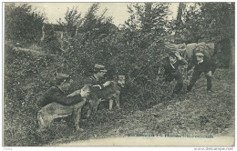 Nos Douaniers à La Frontière ... - Une Embuscade - Fraudeurs Attendus -1910 ( Voir Verso ) - Zoll