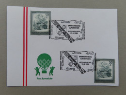 Österreich Pro Juventute - Mit Sonderstempel 15. 9. 1990 Gunskirchen, Markterhebung Gunskirchen (Nr.1274) - Altri & Non Classificati