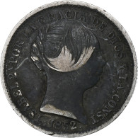 Espagne, Isabel II, Real, 1852, Madrid, Argent, TTB, KM:598.2 - Eerste Muntslagen