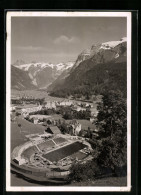 AK Engelberg, Schwimmbad Mit Titlis  - Engelberg