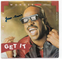 Vinyle  45T - Stevie Wonder And Michael Jackson - Get It - Instr. - Other - English Music