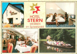 73644552 Werben Niederlausitz Hotel Stern Im Spreewald Kahn Wasserstrasse Werben - Autres & Non Classés