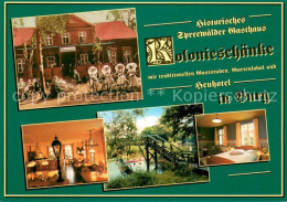 73644548 Burg Spreewald Historisches Spreewaelder Gasthaus Kolonieschaenke Wasse - Burg (Spreewald)