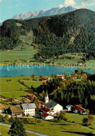 73644473 Thiersee Panorama Blick Auf Wilden Kaiser Kaisergebirge Thiersee - Autres & Non Classés