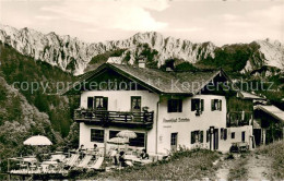 73644393 Garmisch-Partenkirchen Almwirtschaft Wetterstein Ausflugsziel Ueber Der - Garmisch-Partenkirchen