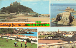 R580593 Greetings From The Cornish Riviera. Newquay. St. Ives. Lands End. Photo - World