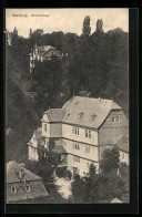 AK Marburg, Partie Am Schlossberg  - Marburg