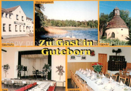 73644231 Guteborn Gasthaus Pension Jaenchen Gaststube Saal Kapelle Guteborn - Sonstige & Ohne Zuordnung