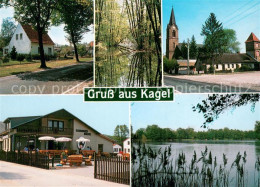 73644221 Kagel Gerthart Hauptmann Strasse Fliess Kirche Gaststaette Schwarzes Ro - Grünheide