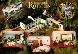 73643945 Sohland Rotstein Berghotel Rotstein Fliegeraufnahme Terrasse Gastraeume - Autres & Non Classés