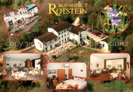 73643933 Sohland Rotstein Fliegeraufnahme Berghotel Rotstein Terrasse Gastraeume - Autres & Non Classés