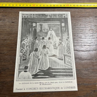 1908 PATI La Célébration De La Sainte Messe, Par Le Clergé Grec, Dans La Cathédrale De Westminster. - Collezioni