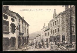 CPA Duniéres, Nouvelle Avenue De La Gare  - Sonstige & Ohne Zuordnung