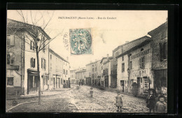 CPA Paulhaguet, Rue Du Coudert  - Other & Unclassified