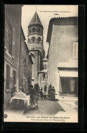 CPA Brioude, Le Clocher De L`Eglise St-Julien  - Brioude