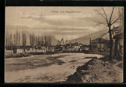 AK Prilep, Strassenpartie Zur Hauptkirche  - North Macedonia