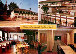 73643603 Igel Trier Hotel Restaurant Igeler Saeule Gaststube Bar Kegelbahn Igel  - Sonstige & Ohne Zuordnung