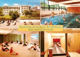 73643602 Bad Mergentheim Kurklinik Erlenhof Dr Voetisch Hallenbad Gymnastikraum  - Bad Mergentheim