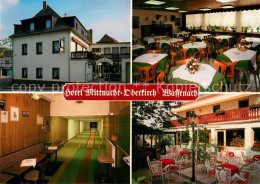 73643599 Wassenach Hotel Restaurant Mittnacht Oberkirch Gaststube Terrasse Kegel - Sonstige & Ohne Zuordnung
