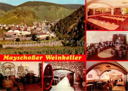 73643532 Mayschoss Mayschosser Winzerverein Panorama Gastraeume Weinkeller Maysc - Sonstige & Ohne Zuordnung