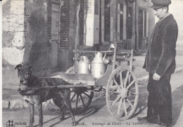 MARCHAND AMBULANT   ATTELAGE DE CHIEN - Street Merchants