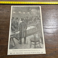 1908 PATI PROCÈS DRUCE-PORTLAND Ouverture Du Cercueil George Holamby Druce Herbert Elisabeth Crickmère, - Collections