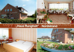 73643481 Nordstrand Hotel Garni Haus Rungholt Gaststube Zimmer Nordstrand - Autres & Non Classés