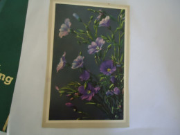 SWITZERLAND   POSTCARDS LINUM  ALPIS  FLOWERS   MORE PURHASES 10% DISCOUNT - Other & Unclassified