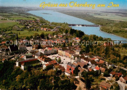 73643461 Obernberg Inn Marktplatz Mit Marktbrunnen Und Alten Giebelhaeusern Flie - Sonstige & Ohne Zuordnung