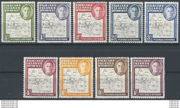 1946-49 Falkland Dependencies Giorgio VI MNH SG. N. G 9/16 - Sonstige & Ohne Zuordnung