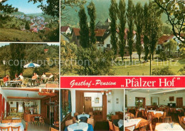 73643407 Iggelbach Hotel Pension Pfaelzer Hof Gastraeume Terrasse Iggelbach - Sonstige & Ohne Zuordnung