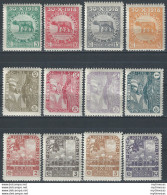 1919 Fiume Plebiscito Del 30-X-1918 12v. MNH Sassone N. 62/73 - Altri & Non Classificati