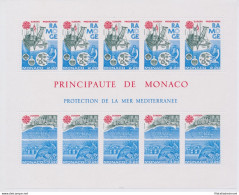 1975 EUROPA CEPT Monaco  Foglietto "Natura Ed Ambiente" MNH** - Otros & Sin Clasificación