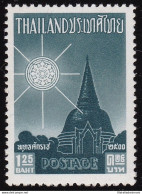 1957 Thailandia - SG N. 382 1b.25 Slate-blue MNH** - Thailand