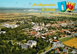 73643329 Kittsee Fliegeraufnahme Mit Schloss Kittsee Kittsee - Other & Unclassified