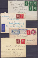 Grande Bretagne - Lot De 15 Env. Diverses Orignies Pour Anvers, Wien, Amsterdam, Bruxelles Entre 1938 Et 1939 - Voir Sca - Storia Postale