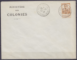 Env. "Ministère Des Colonies" Affr. N°113 Càd LE HAVRE (SPECIAL) /27-10-1914 - 1914-1915 Red Cross