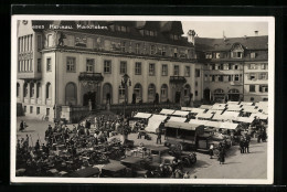 AK Herisau, Marktleben, Gemüsehandlung Joh. Zwicker Am Marktplatz  - Herisau