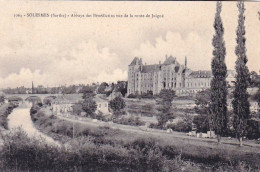 72 - Sarthe - SOLESMES - Abbaye Des Benedictins Vue De La Route De Juigné - Solesmes