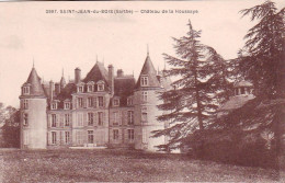72 - Sarthe - SAINT JEAN Du BOIS -  Chateau De La Houssaye - Other & Unclassified