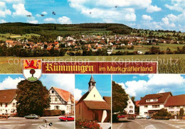73643081 Ruemmingen Panorama Markgraeflerland Ortsmotive Kirche Ruemmingen - Autres & Non Classés