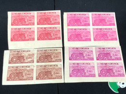 VIET NAM SOUTH STAMPS (Not Imperf.1961 DEVELOP AGRICOLE 4 SET )16 STAMPS Rare - Vietnam