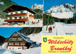 73642990 Ramsau Dachstein Steiermark Pensionen Wildschuetz Und Brandhof Skilift  - Sonstige & Ohne Zuordnung