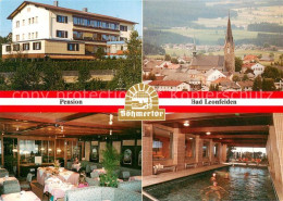 73642985 Bad Leonfelden Gasthaus Pension Boehmertor Restaurant Hallenbad Stadtbi - Autres & Non Classés